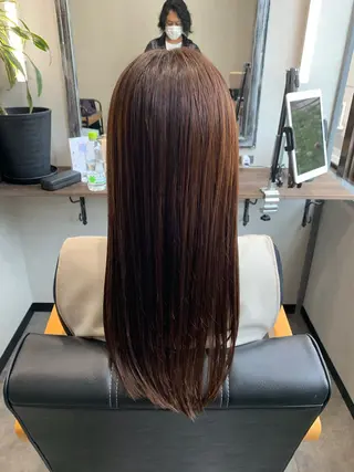 ロング カラー 松木 護裕のヘアスタイル