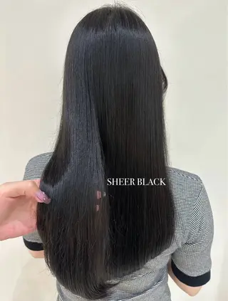 ロング カラー 🍓韓国ヘア レイヤ ーカット🍓笠原 葵のヘアスタイル