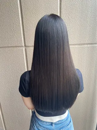 ロング 🦋‪酸性ストレート 艶髪 RISA🦋‪のヘアスタイル