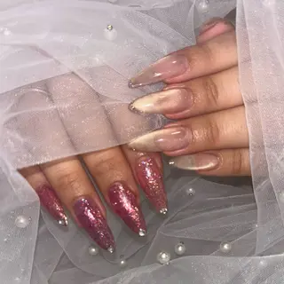 ネイル 🎀韓国ネイル/ キラキラネイル専門店のネイルデザイン