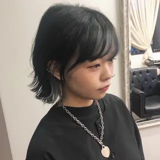 カラー ilo所属・ilo レイナのヘアスタイル