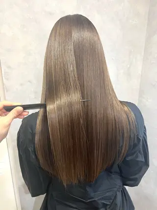 ロング 中村 ひなたのヘアスタイル