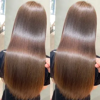 セミロング カラー 💖ボブ/髪質改善 顔周りレイヤー/ユイのヘアスタイル