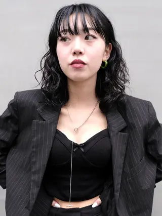 ミディアム 矢場町/栄/上前津/ 佐藤祐希のヘアスタイル