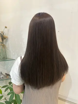 ロング カラー 透けるbrown カラー🎗♡yukaのヘアスタイル