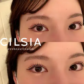 マツエク・マツパ CILSIA eyebeautysalon所属・CHIAKI 中崎町　梅田のマツエク・マツパデザイン