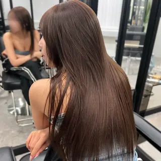 ロング カラー 梅田/韓国ヘア/ エクステ🤖ヒナのヘアスタイル