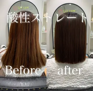 ミディアム 【酸性ストレート】 宮下和明のヘアスタイル