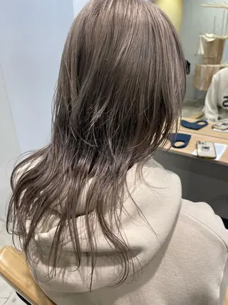 セミロング カラー 篠崎 佑季のヘアスタイル