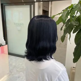 ミディアム カラー パーマ ヘアアレンジ メンズ 🤍透明感カラー🤍 ブリーチ🤍AINEのヘアスタイル