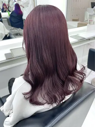 ロング カラー ParveMix 🪽鳥取彩花のヘアスタイル