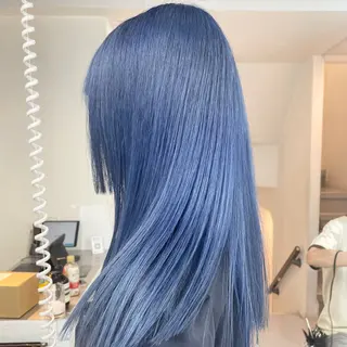 ロング カラー ブロンド・ハイトーン ／遠藤将太のヘアスタイル