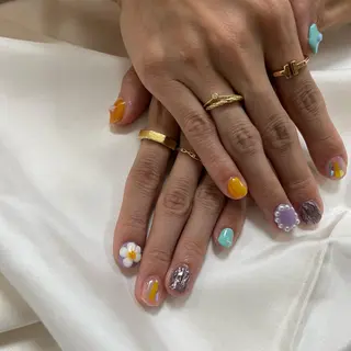 藤本 真心のネイルデザイン