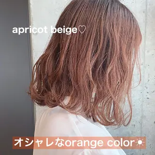 カラー nui所属・ﾚｲﾔｰ.ﾍｱｾｯﾄ 🤍宮本しおりのヘアスタイル