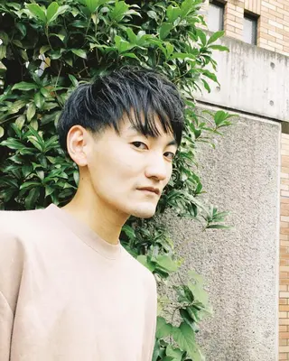 ヘアアレンジ メンズ ainico+所属・メンズ特化✂️栗原 侑也のヘアスタイル