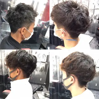 パーマ メンズ Annon プライベートサロンのヘアスタイル