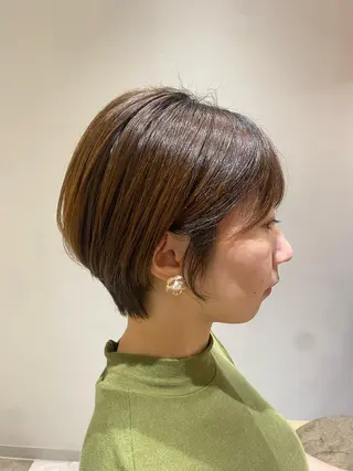 ショート やました りの☁のヘアスタイル