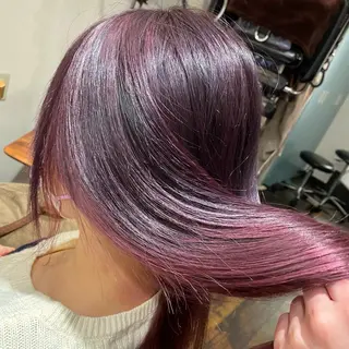 カラー ミモリ ユウタのヘアスタイル