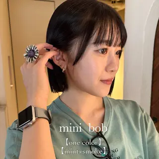 ミディアム カラー ⌇🌹透明感カラー 🌹ᴍᴇɢᴜᴍɪ ⌇のヘアスタイル