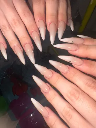 ネイル 33nail✴️栄 スミレ❇️Gel-xのネイルデザイン