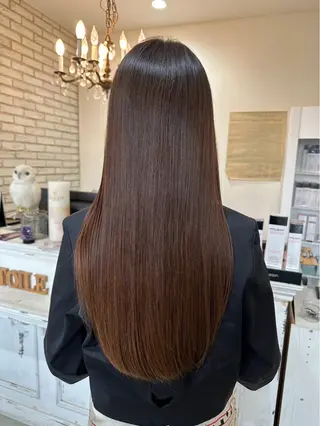 ロング メンズモデル募集中✨ 髪質改善/岩元のヘアスタイル