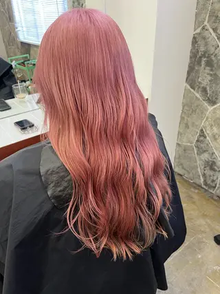 ロング カラー HEW所属・Sanaダブルカラー ✨️パルコ徒歩1分のヘアスタイル