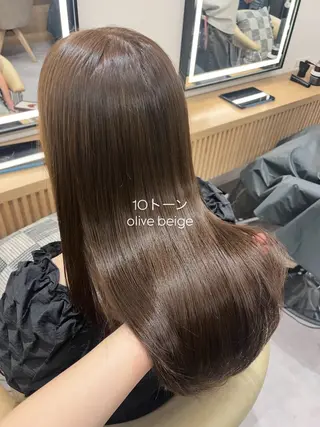 ロング 【韓国/レイヤー/ カラー】新井 望乃果のヘアスタイル