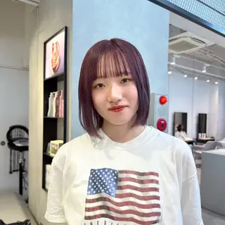 カラー ハイトーン特化 pepe🎀のヘアスタイル