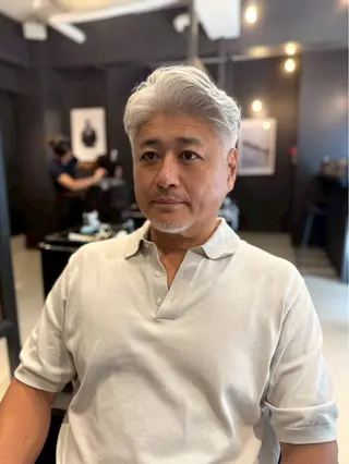 ショート THE MAN LeverageNewYork所属・海外メンズヘア モリケンのヘアスタイル