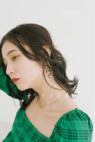 カラー ヘアアレンジ レイヤーカット🤍 RINAのヘアスタイル