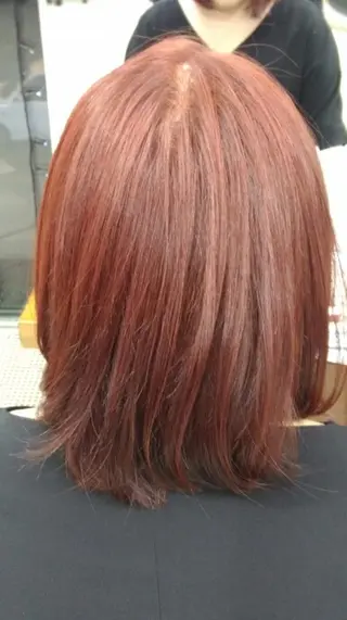 ミディアム カラー Garret 新宿店【ギャレット】所属・⛑️髪質改善請負人 ⛑️ヤマザキタカヒトのヘアスタイル