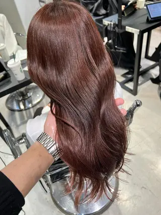 ロング カラー レイヤー/透明感 カラー🌿KANTAのヘアスタイル