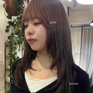 カラー miyu / 透明感カラーのヘアスタイル