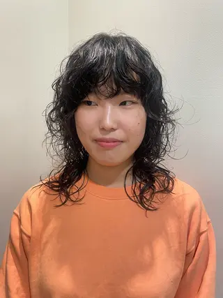 ショート パーマ GUESTs所属・優音 /YUi/パーマのヘアスタイル