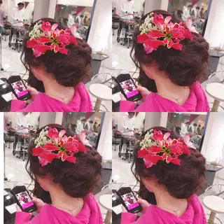 ロング ヘアアレンジ 🌷MAYU 🌷のヘアスタイル