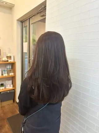 ロング カラー 猪瀬 紗耶佳のヘアスタイル