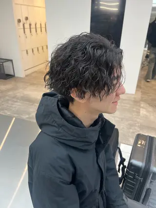 パーマ メンズ fifth PARK所属・fifth PARK HIN★T★のヘアスタイル