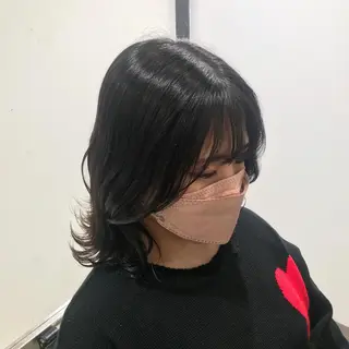 ミディアム カラー メンズ特化/ パーマChihoのヘアスタイル