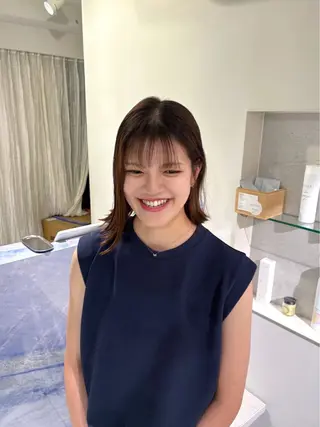 ミディアム 【似合わせカット】 ／ おおの かい🫟のヘアスタイル