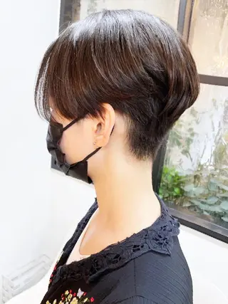 ショート Repos SENDAI所属・⭐️バッサリカット モデル募集⭐️佐野のヘアスタイル