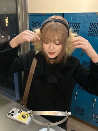 ミディアム カラー レイヤーカット/ルー ツカラー/EMIRIのヘアスタイル