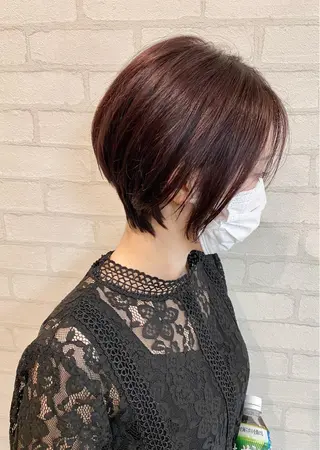 ショート カラー 白髪世代の悩み解決 阿部耕大のヘアスタイル