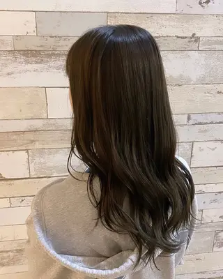 カラー レイヤー/透明感 カラー/nanokaのヘアスタイル