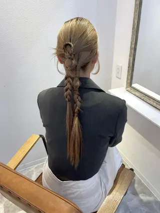 ロング カラー 盛れる顔まわり✨🎀 モテカラー別所好葉のヘアスタイル