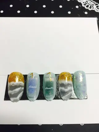 ネイル 自宅ネイルサロン ♦️nuance♦️のネイルデザイン