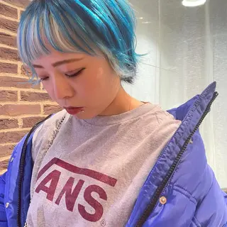 ミディアム カラー 韓国ヘア🦋 MIYUのヘアスタイル