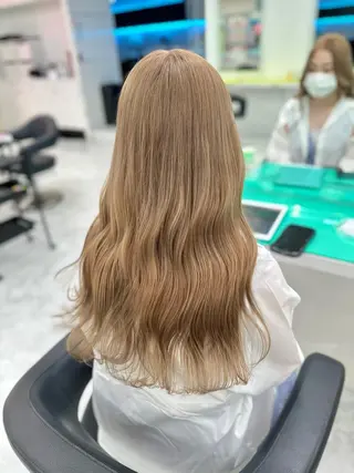 ロング カラー ♡ダブルカラー特化♡ miyuのヘアスタイル