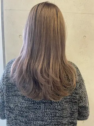 セミロング 髪質改善/縮毛矯正 ツヤ髪🩷さつきのヘアスタイル