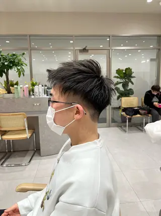 メンズ バレイヤージュ/ヘア アレンジ/shionのヘアスタイル