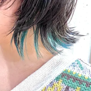 ショート カラー 木村陸弥 似合わせ 透明感カラー🌿のヘアスタイル